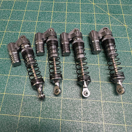 Unknown non-namebrand 95mm aluminum crawler shocks with reservoirs