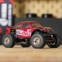 INJORA BUG30 Body with Magnetic Mount for 1/30 SCX30 (Burgundy)