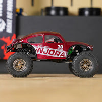 INJORA BUG30 Body with Magnetic Mount for 1/30 SCX30 (Burgundy)