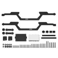 INJORA Universal LCG Chassis Kit for 1/18 TRX4M Upgrade (Aluminum)