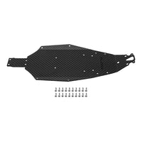 INJORA Carbon Fiber Chassis Plate for 1/18 Losi Mini-T