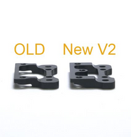 PN Racing Mini-Z V2 Alum Interchangeable Front Body Mount Base (Orange)