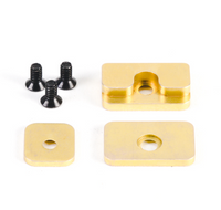 PN Racing Mini-Z Brass Weight Set for V2 Interchangeable Front Body Mount