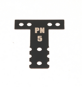 PN Racing Mini-Z MR03/MR04 MM Spring Steel T-Plate #5 (Black)
