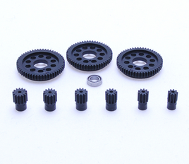 PN Racing 64 Pitch Delrin Spur Gear & Pinion Kit