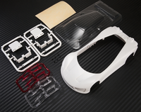 PN Racing Mini-Z Concept C9 ABS Car Body Kit White