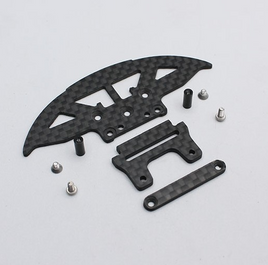 REFLEX RACING PN Racing C9 Carbon Fiber Bumper and Clip Set