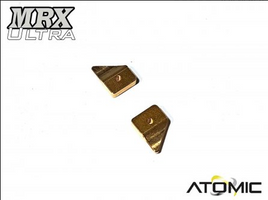 Atomic MXU Chassis Brass Mass Rear (1g, 2 pcs)