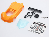 Reflex Racing 1/28 MF-1 ABS Plastic Body Set (Yellow Sea Orange)