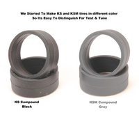 PN Racing Mini-Z KS Compound RCP Low Profile Slick 8.5mm Tire Medium 38 Shore (2pc)