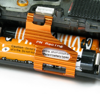 PN Racing Mini-Z MR03/MR04 V2 Alm Battery Cover Heatsink (Black)