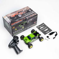 HobbyPlus SPECK-T 1/24 2WD Stadium Truck RTR - Brushed / Green