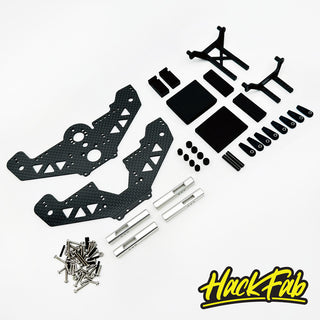 HackFab Mini Starfighter LCG Race chassis kit for Losi Mini LMT (Revised)
