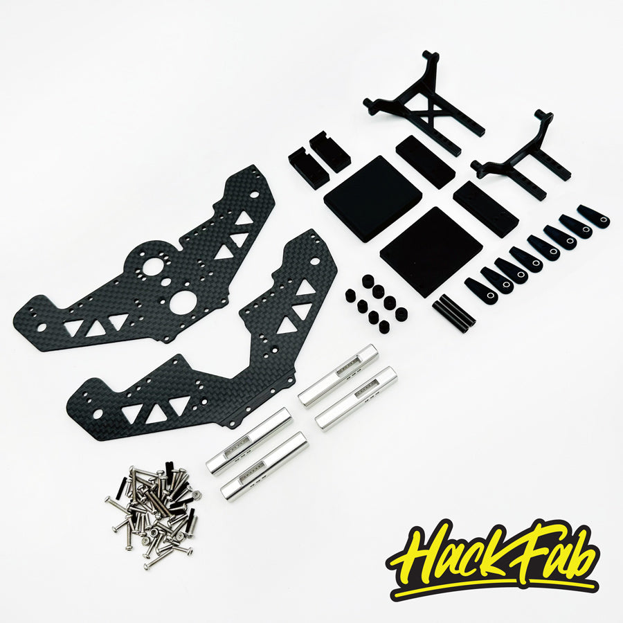 HackFab Mini Starfighter LCG Race chassis kit for Losi Mini LMT