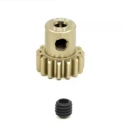 HackFab Aluminum Mini Pinion Gear 2mm bore .5 Mod 15 teeth (15T)