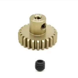 HackFab Aluminum Mini Pinion Gear 2mm bore .5 Mod 24 teeth (24T)