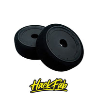HackFab Foam 2.2" Front Tires for Losi 22S Sprint or 2WD Buggy (Black Wheels) (2)