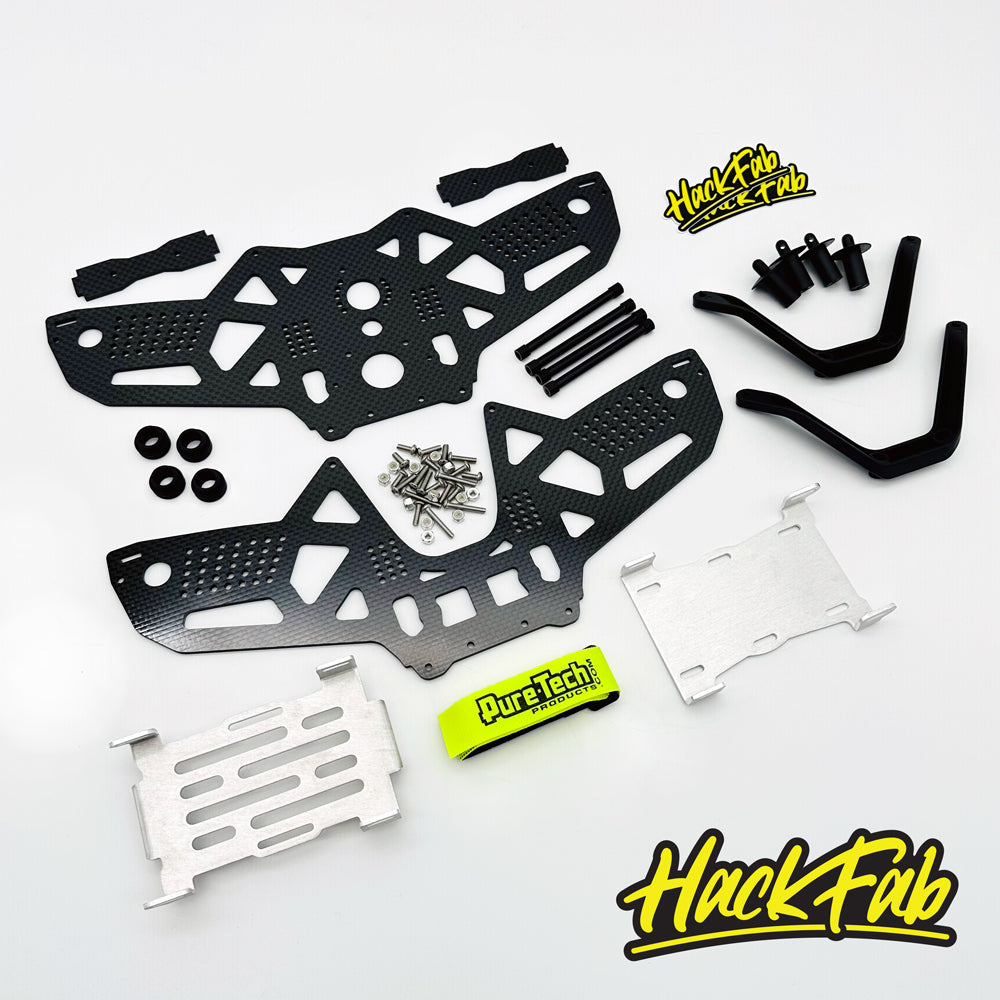 HackFab Starfighter Remix LCG Race Chassis for Losi LMT| HackFab