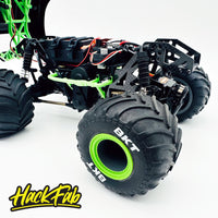 HackFab Carbon Fiber Chassis Plates for Losi Mini LMT (stock)