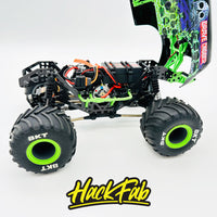 HackFab Carbon Fiber Chassis Plates for Losi Mini LMT (stock)