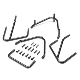Losi Bumper Set, Black: 22S Sprint