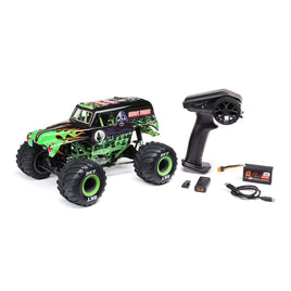 Losi 1/18 Mini LMT 4WD Grave Digger Monster Truck Brushed RTR