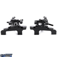Ovalwerks Pan Car Carbon Front End (complete) (Rubber Tire)