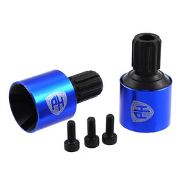 Powerhobby Chrome Steel 4 slots Drive Cup FOR Traxas X-Maxx / XRT