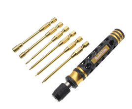 PowerHobby Tool Kit 6 in 1 Screwdriver Quick Change Allen Key Hexagon Screwdrivers