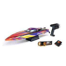 Pro Boat Sonicwake 24" Self-Righting Brushless Deep-V RTR (Battery & Charger Included), Red