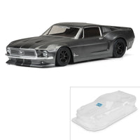 PROTOform 1/10 1968 Ford Mustang Clear Body: Vintage Trans-Am