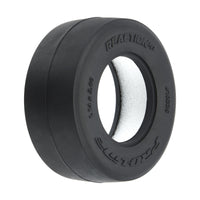 Pro-Line 1/16 Reaction HP No-Prep BELTED Rear Tires (2): Losi Mini Drag