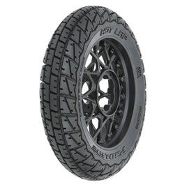 Pro-Line 1/4 Hot Lap MX S3 Front Tire MTD Black Supermoto Wheel: Promoto-MX/SM