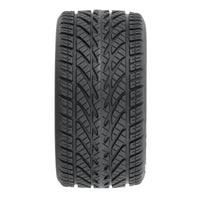 Pro-Line 1/12 Goodyear Eagle Wet Tire F/R MTD Gray Wheels (4): Losi NASCAR