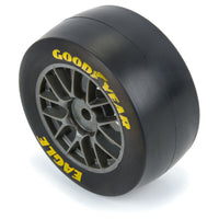 Pro-Line 1/12 Goodyear Eagle Soft Tire F/R MTD Gray Wheels (4): Losi NASCAR