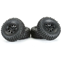 Pro-Line 1/30 BFG Krawler T/A KX Front/Rear Mounted Black Icon Nuevo (4) for Axial SCX30