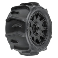 Pro-Line 1/18 Dumont F/R Tires MTD 12mm Black Raid (4): Granite GROM