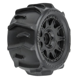 Pro-Line 1/18 Dumont F/R Tires MTD 12mm Black Raid (4): Granite GROM