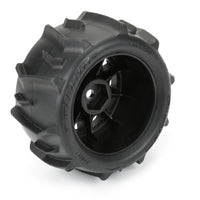 Pro-Line 1/18 Dumont F/R Tires MTD 12mm Black Raid (4): Granite GROM
