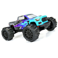 Pro-Line 1/18 Dumont F/R Tires MTD 12mm Black Raid (4): Granite GROM