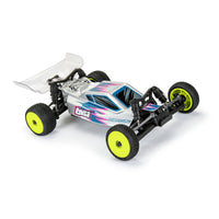 Pro-Line 1/24 Electron 2.0 Buggy F/R Tires Mounted 7mm Yellow (4): Micro-B