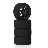 Pro-Line Fifty6 Foam Tire Mounted on Circuit Black Wheel 8mm Hex (4) NASCAR