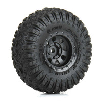 Pro-Line 1/30 Aztek Front/Rear Mounted Black Clobber (4) for Axial SCX30