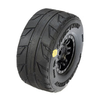 Pro-Line 1/16 Vector Front/Rear Tires MTD 12mm Black Split Six (4): MOJAVE GROM