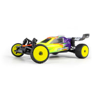 Pro-Line 1/24 Wedge Front and Prism Rear Carpet Tires Mounted 7mm, Yellow (4): Losi Micro-B (Copy)