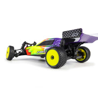 Pro-Line 1/24 Wedge Front and Prism Rear Carpet Tires Mounted 7mm, Yellow (4): Losi Micro-B (Copy)