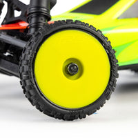 Pro-Line 1/24 Wedge Front and Prism Rear Carpet Tires Mounted 7mm, Yellow (4): Losi Micro-B (Copy)