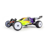 Pro-Line 1/24 Wedge Front and Prism Rear Carpet Tires Mounted 7mm, White (4): Losi Micro-B