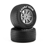 Pro-Line 1/12 Goodyear Blue Streak VTA Front Tires Wheels (2): Losi NASCAR®