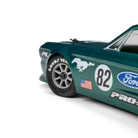 Pro-Line 1/12 Goodyear Blue Streak VTA Front Tires Wheels (2): Losi NASCAR®